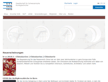 Tablet Screenshot of gsk.ch